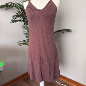 Athleta Sleeveless Brown Dress
